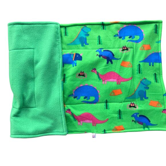 Guinea Pig Premium Fleece Cage Liner 24"x 47" DINOSAURS - Picture 1 of 4
